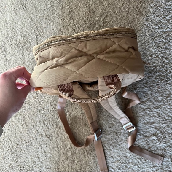 Vera Bradley Small Banbury Backpack | Tiger’s Eye | Polyester Twill - Picture 12 of 12